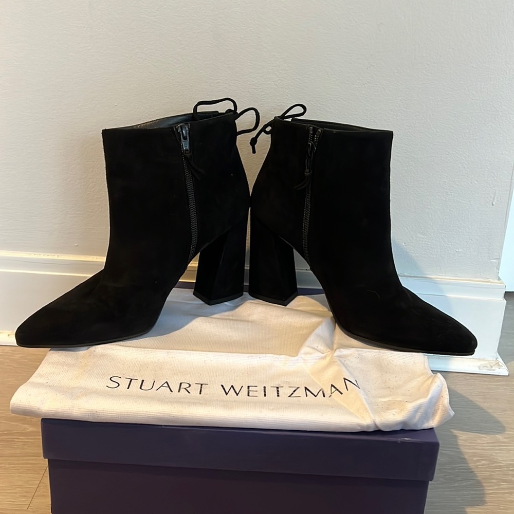 Stuart Weitzman Grandiose Suede Boot